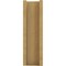 Ekena Millwork 6-in W x 20-in D x 20-in H Balboa Block Rough Cedar Woodgrain TimberThane Outlooker, Primed Tan OUTUR060X20X20BOA44RCPR - alternate 2